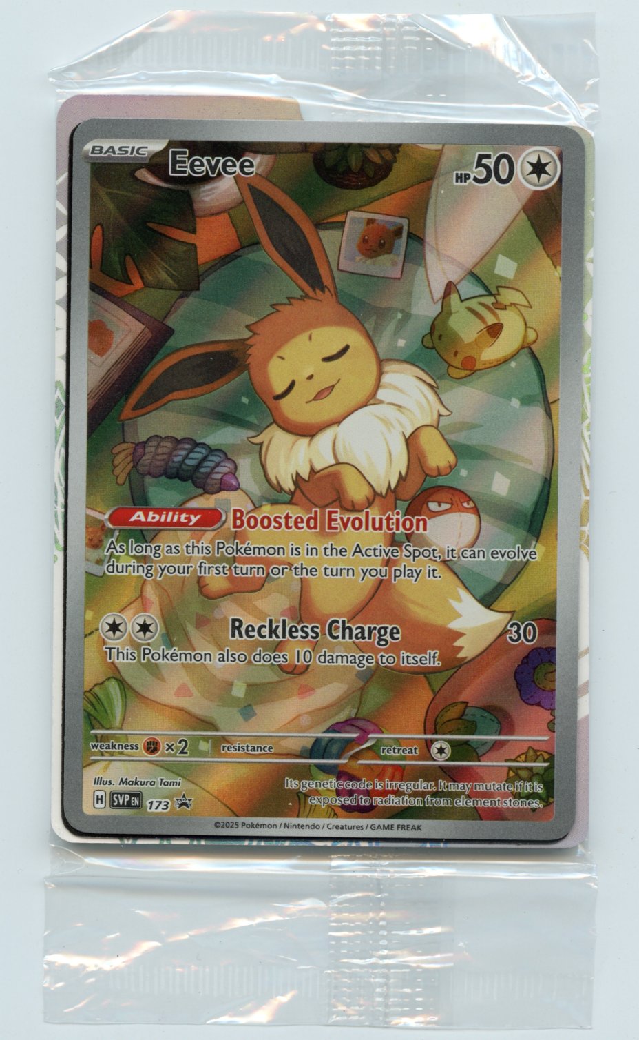 Eevee 173 Holo Promo Scarlet & Violet Promo Sealed Pokemon Near Mint