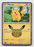 Pikachu 023/128 Holo Pikachu Rare ME: 30th Celebration Pokemon Near Mint