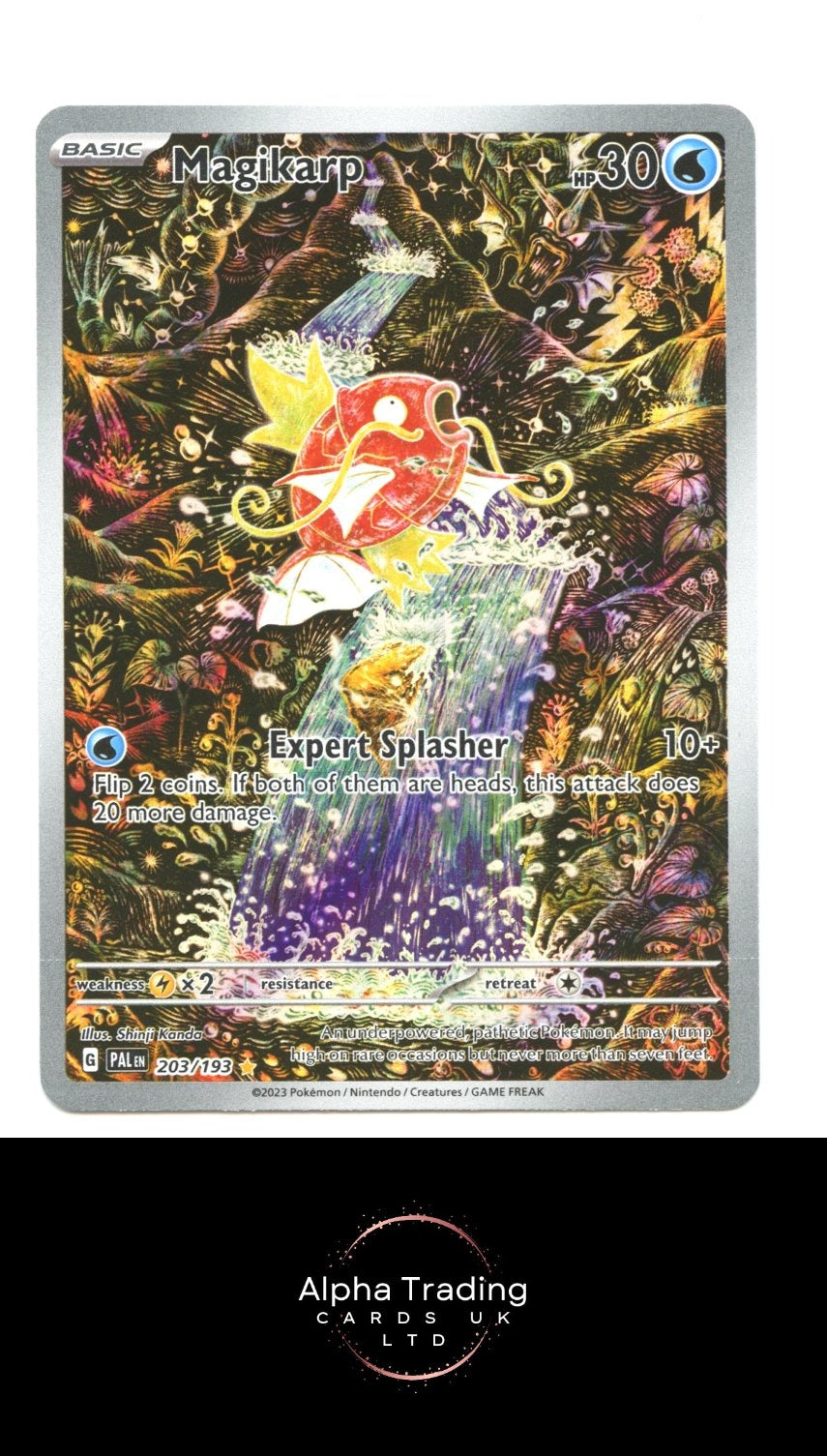 Magikarp 203/193 Illustration Rare Paldea Evolved Pokemon Holo Lightly Played