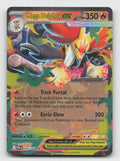Mega Delphox ex 008/084 Double Rare Pitch Black Pokemon Holo Near Mint