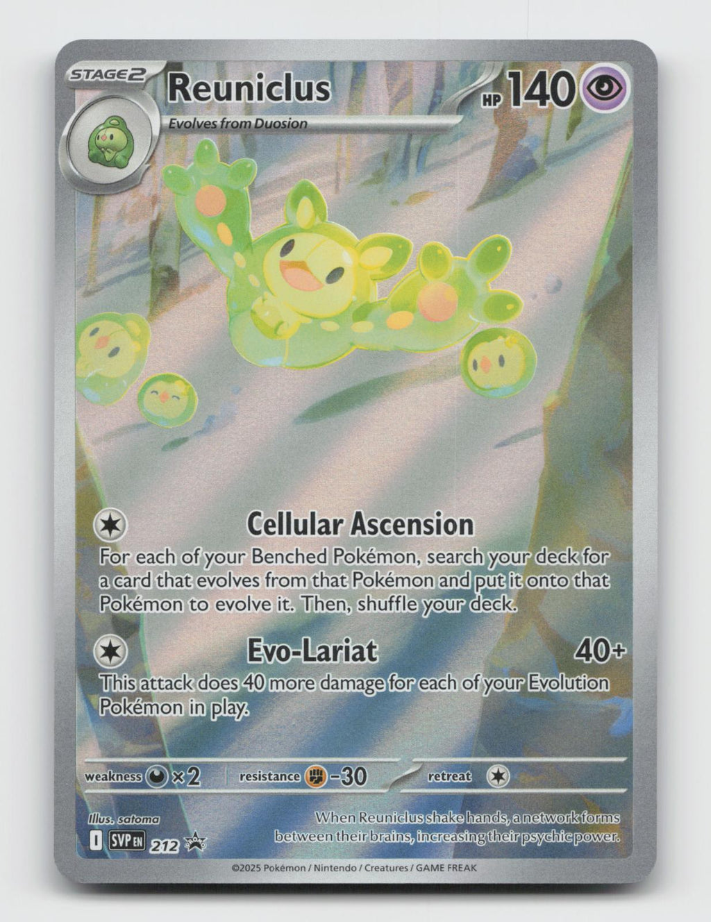 Reuniclus 212 Holo Promo Scarlet & Violet Promo Pokemon Near Mint