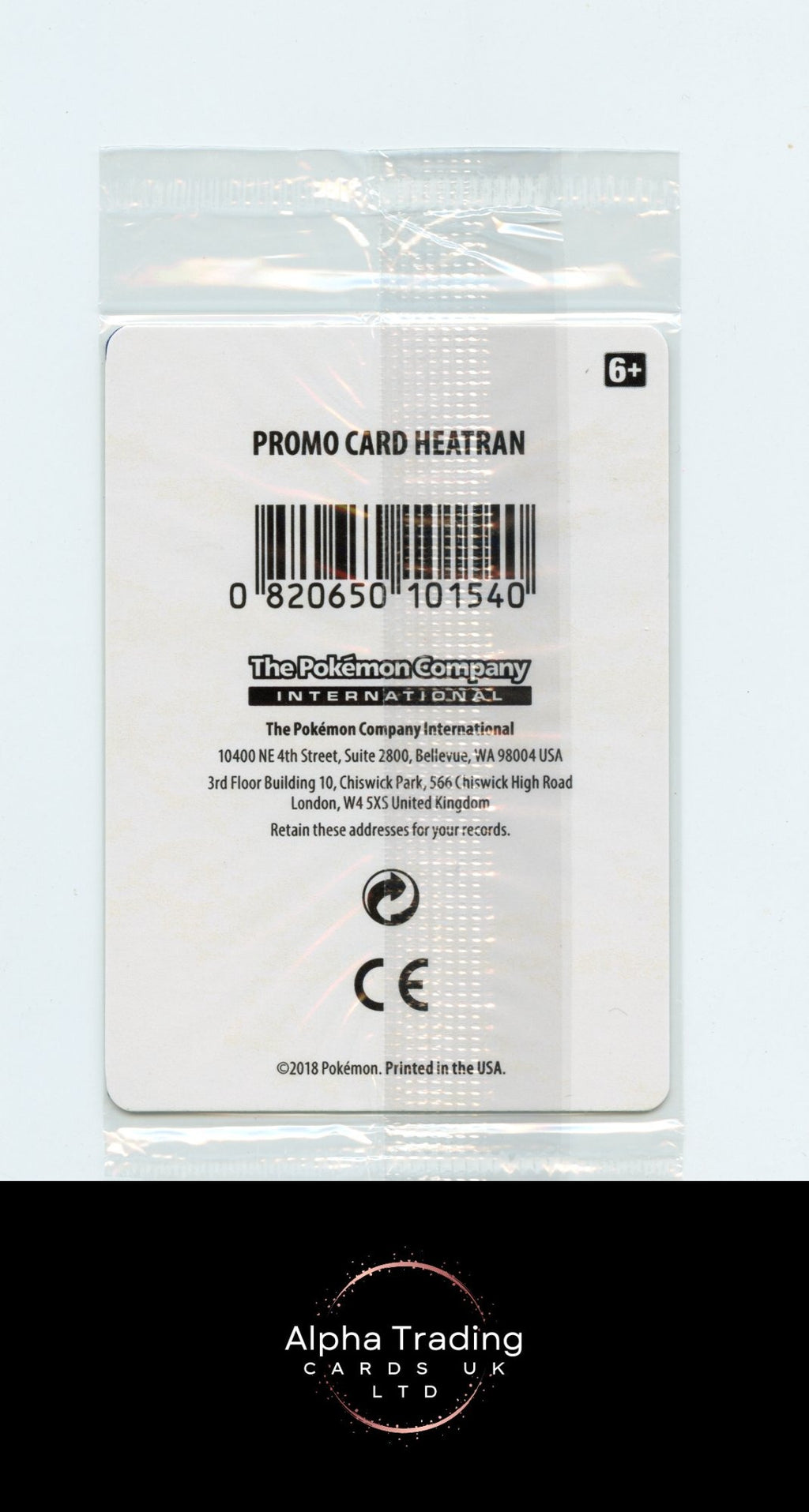 Heatran 88 Holo Sealed Promo Alternate Art Promos Pokemon Near Mint