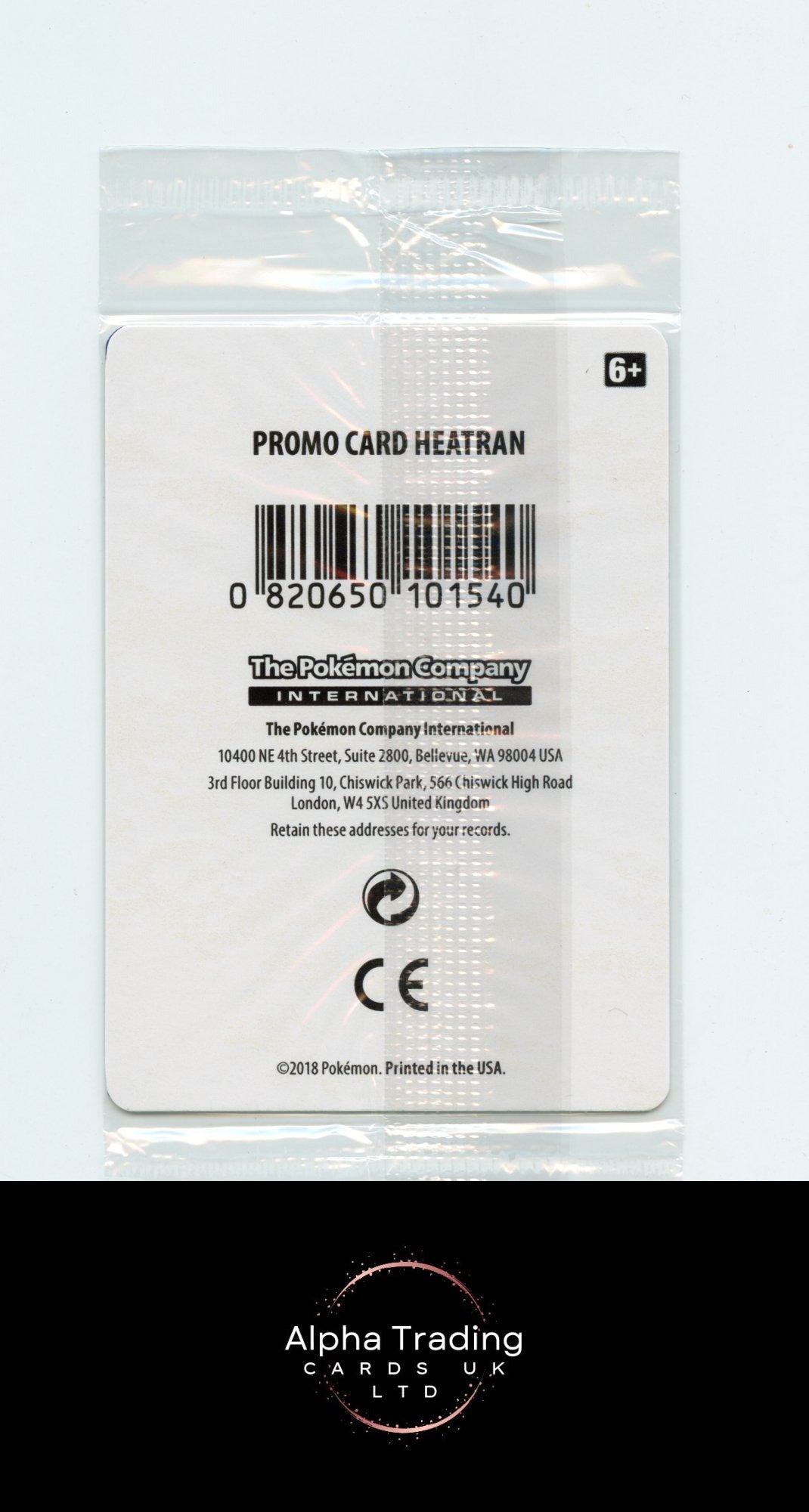 Heatran 88 Holo Sealed Promo Alternate Art Promos Pokemon Near Mint