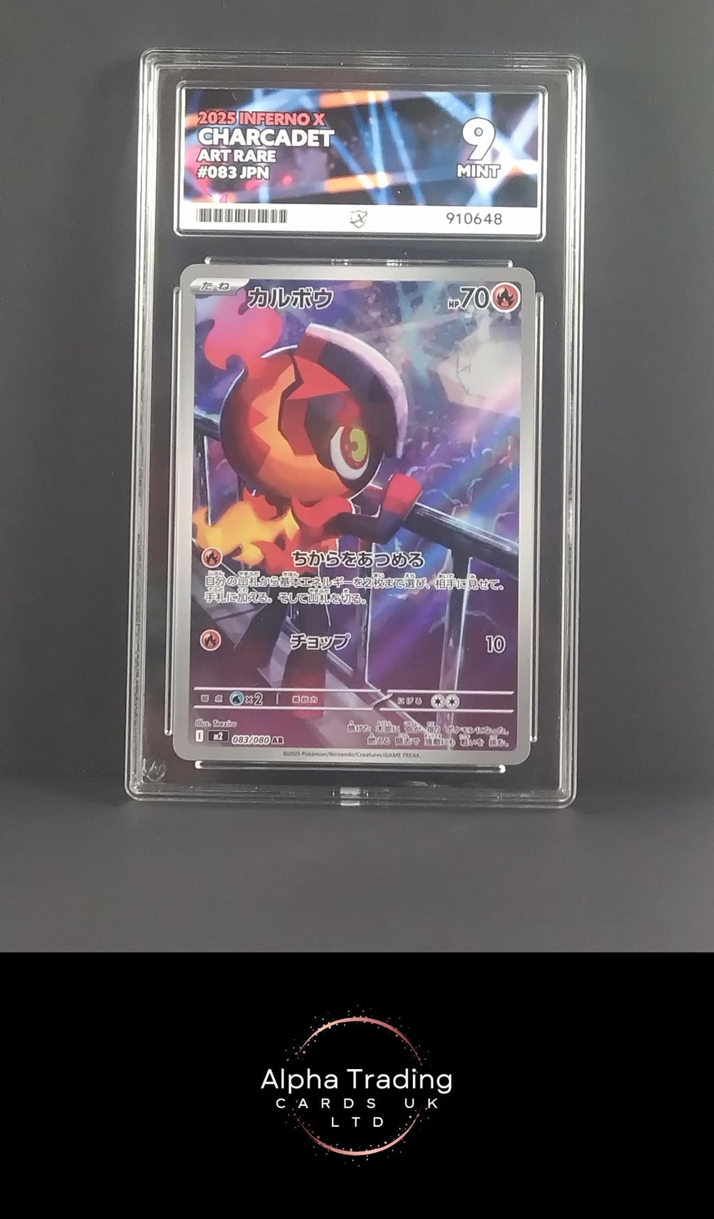 Charcadet 083/080 ACE Inferno X Pokemon Japanese ACE 9 Mint