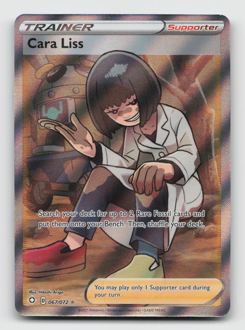 Cara Liss 067/072 Ultra Rare Shining Fates Pokemon Holo Near Mint