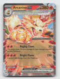 Arcanine ex 032/198 Double Rare Scarlet & Violet Pokemon Holo Near Mint