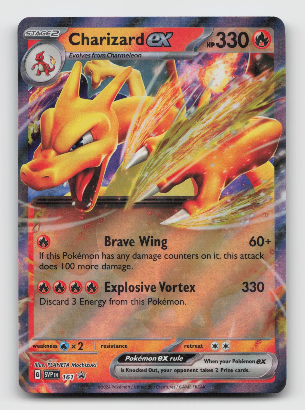 Charizard ex 161 Holo Promo Scarlet & Violet Promo Pokemon Near Mint
