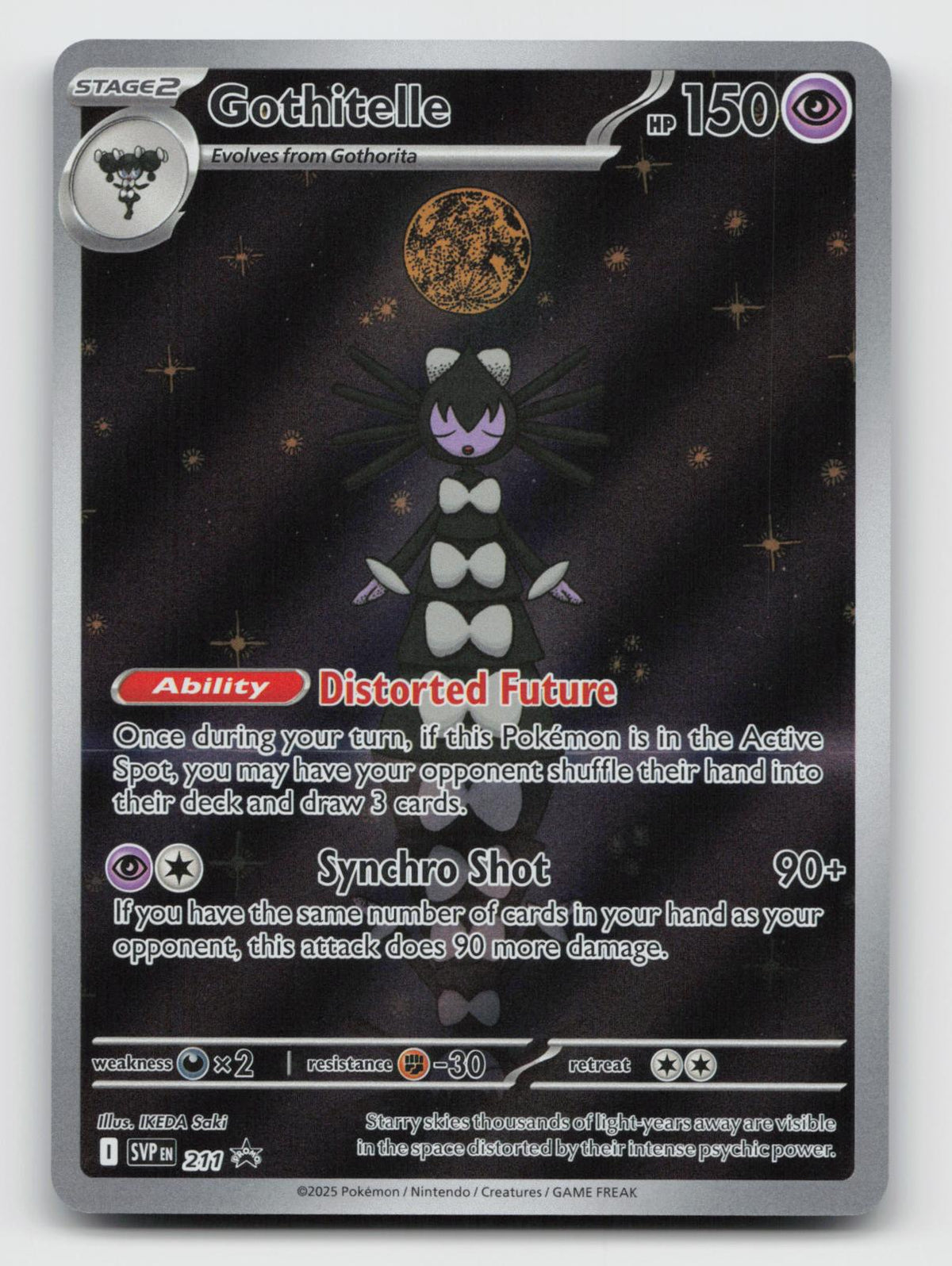 Gothitelle 211 Holo Promo Scarlet & Violet Promo Pokemon Near Mint