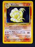 Ninetales 12/102 Holo Holo Rare Base Set Unlimited Pokemon Holo Lightly Played