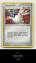 Great Ball 92/112 Uncommon FireRed & LeafGreen Pokemon Reverse Holo Near Mint