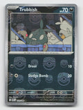 Trubbish (Master Ball Pattern) 059/086 Common White Flare Pokemon Holo Near Mint
