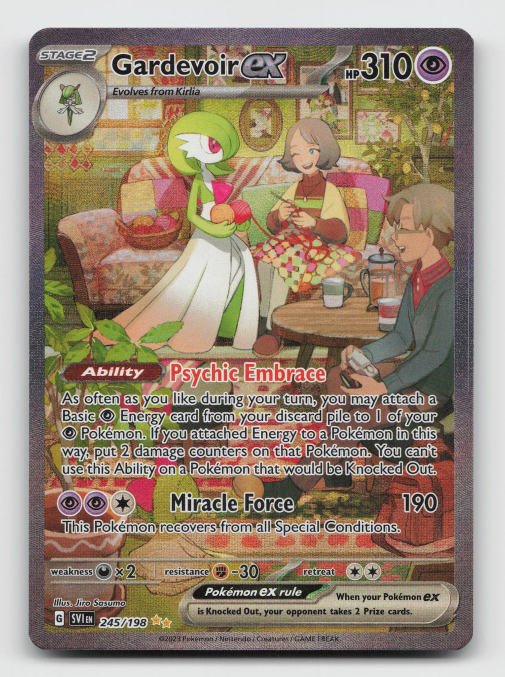 Gardevoir ex 245/198 Special Illustration Rare Scarlet & Violet Pokemon Holo NM