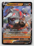 Rhyperior V 095/189 Holo V Rare Darkness Ablaze Pokemon Near Mint