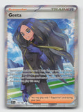 Geeta 218/197 Ultra Rare Obsidian Flames Pokemon Holo Near Mint