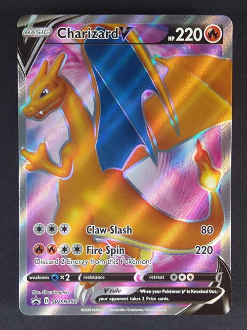 Charizard V SWSH050 Holo Promo Sword & Shield Promo Pokemon Holo Near Mint