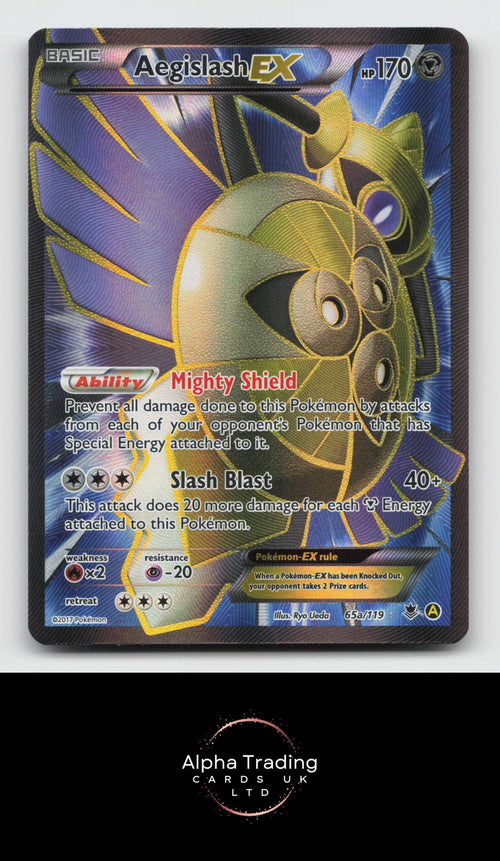 Aegislash EX 65A/119 Holo Promo Alternate Art Promos Pokemon Near Mint