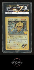 Rocket's Zapdos 15/132 Celebrations Pokemon ACE 10 Gem Mint