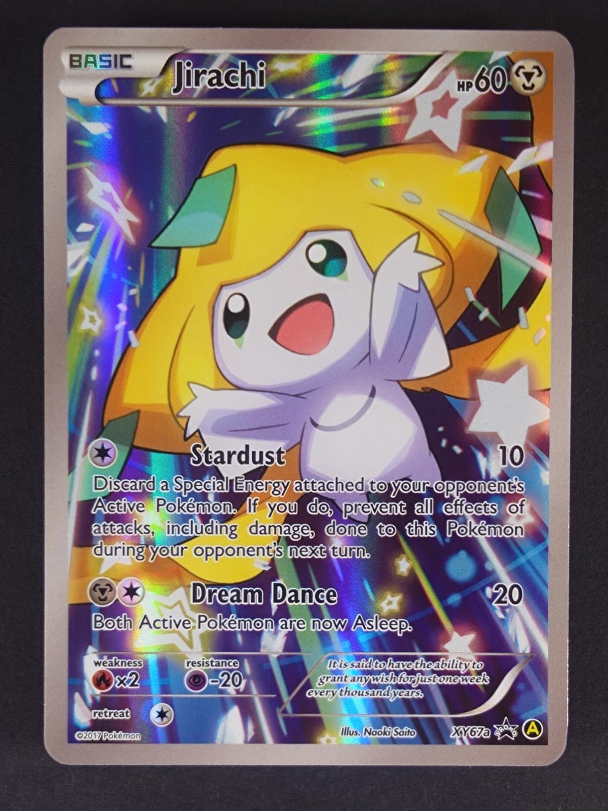 Jirachi XY67A Holo Promo Alternate Art Promos Pokemon Holo Near Mint