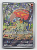 Heatmor 104/086 Illustration Rare White Flare Pokemon Holo Near Mint