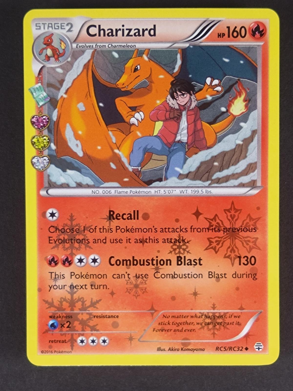Charizard RC5/RC32 Uncommon Generations Pokemon Holo Near Mint