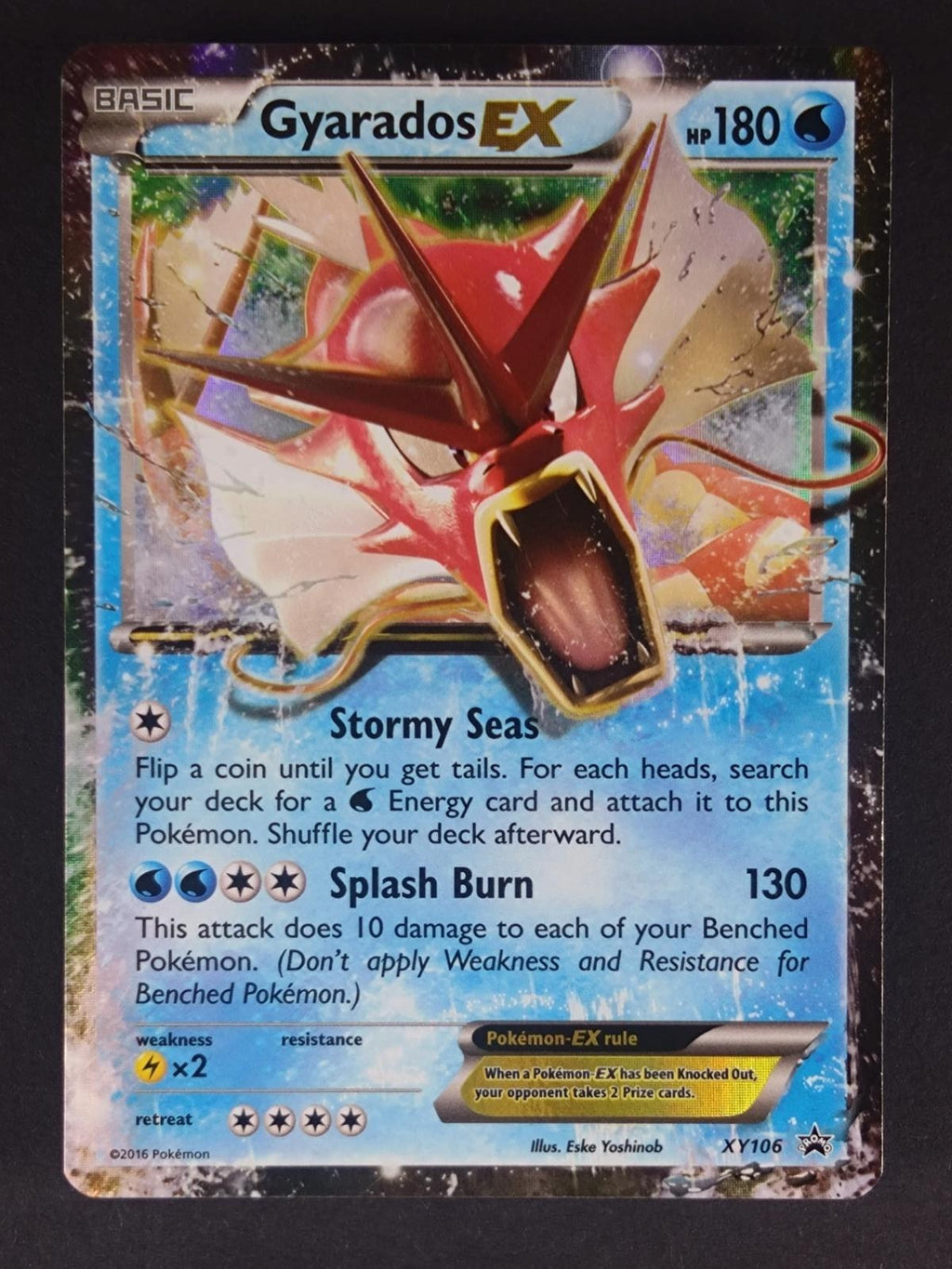Gyarados EX XY106 Holo Promo XY Promo Pokemon Holo Near Mint