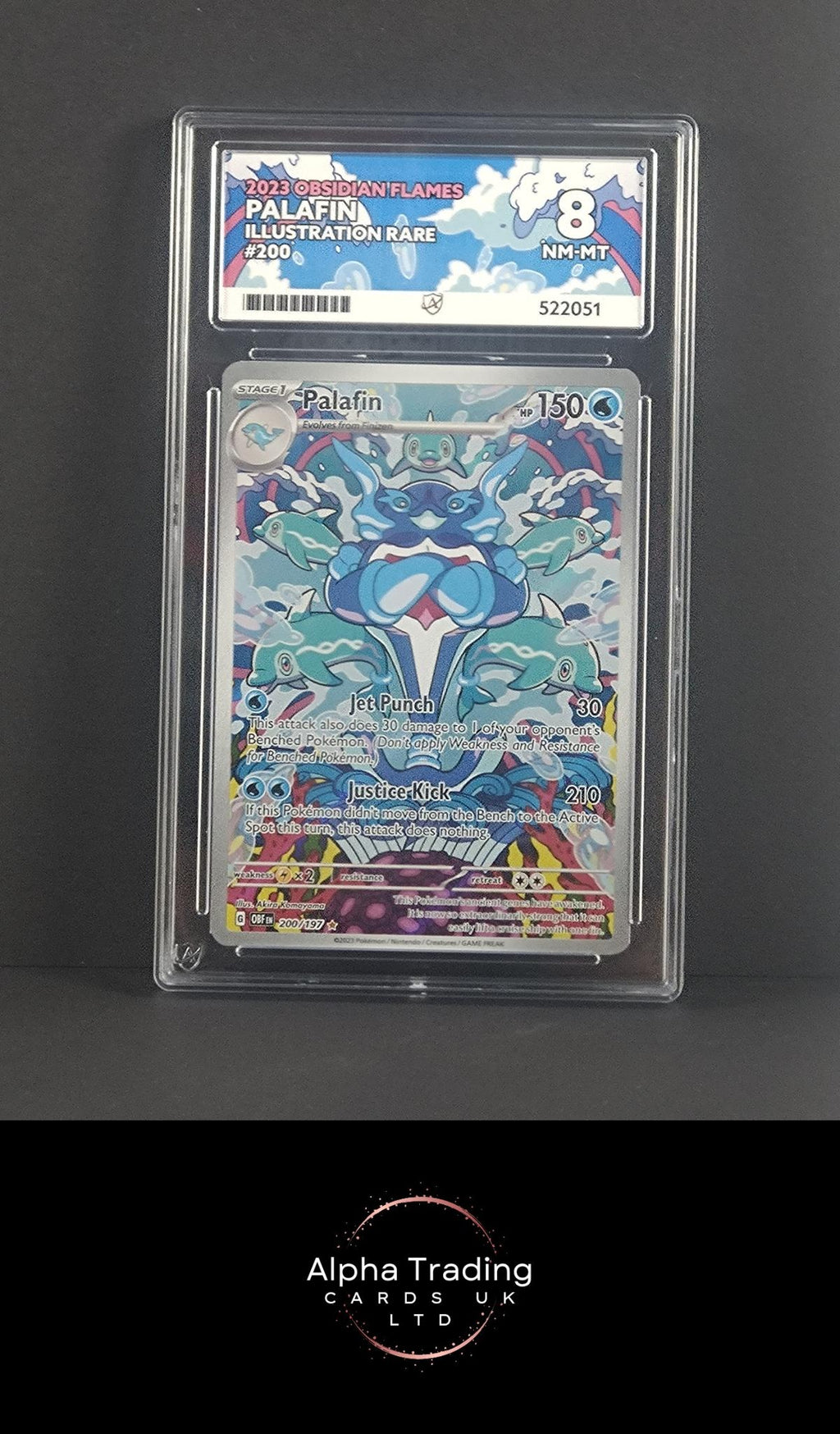 Palafin 200/197 ACE Obsidian Flames Pokemon ACE 8 Nm-Mt