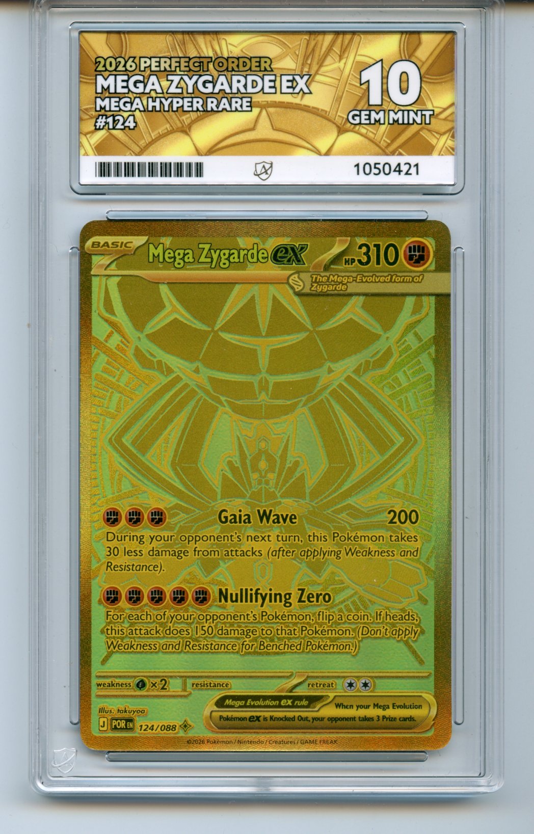 Mega Zygarde EX ACE 10