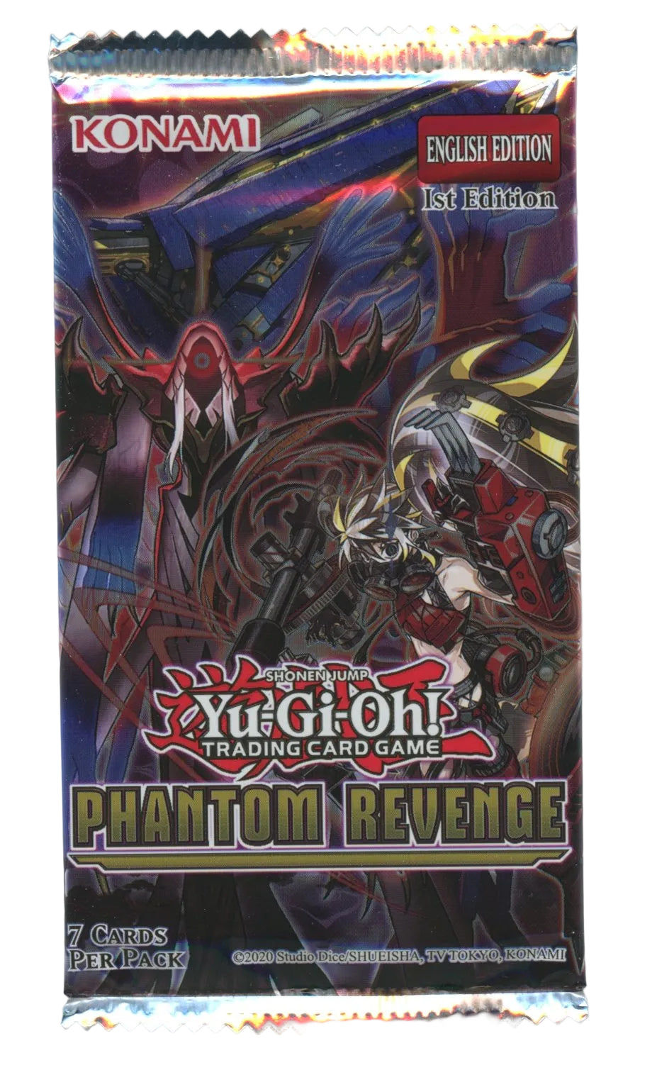 Yu-Gi-Oh Phantom Revenge Single Booster pack 1st Edition