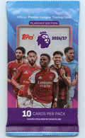 Topps official Premier League 2026/27 Flagship Edition Single Booster Pack